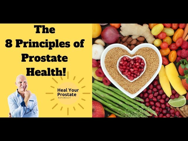 8 Principles for Prostate Health