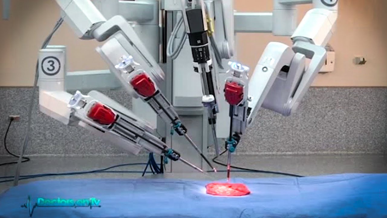 Actual demo of robotic surgery for prostate cancer