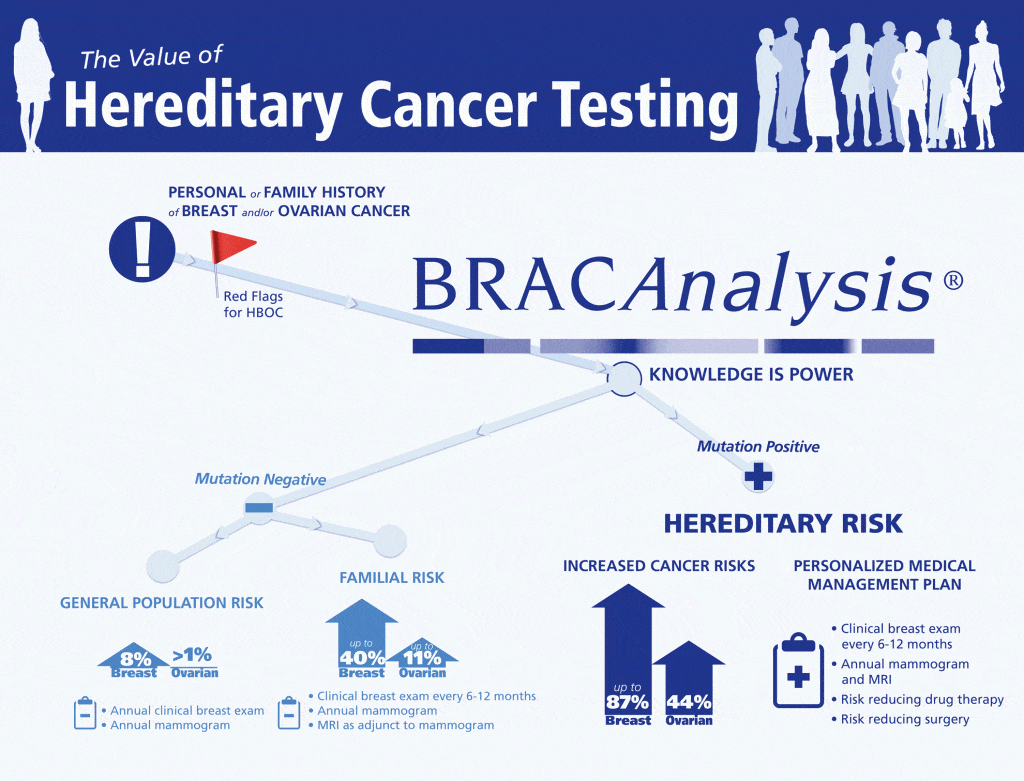 Difference between BRCA1 and BRCA2