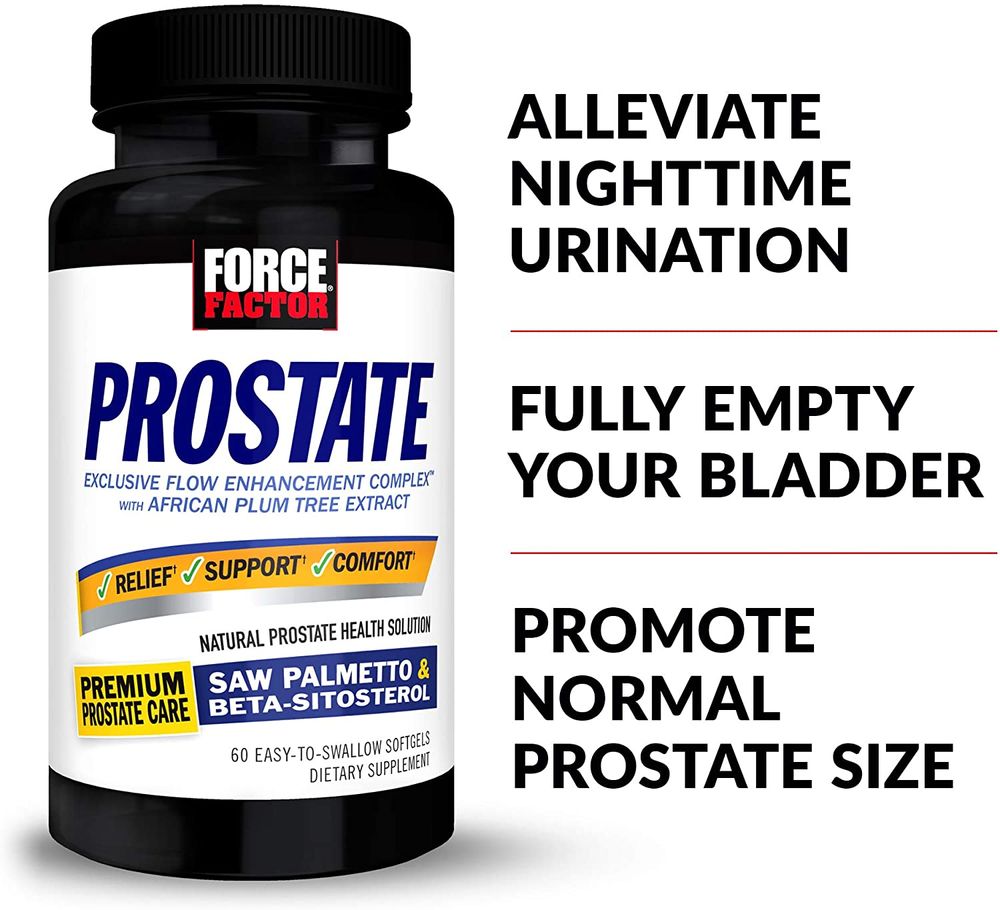 Force Factor Prostate Saw Palmetto &  Beta Sitosterol ...