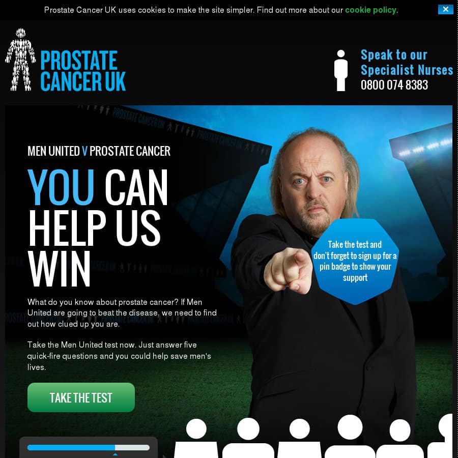 Free $0.90 Donation to Prostate Cancer Charity (Donation Expired