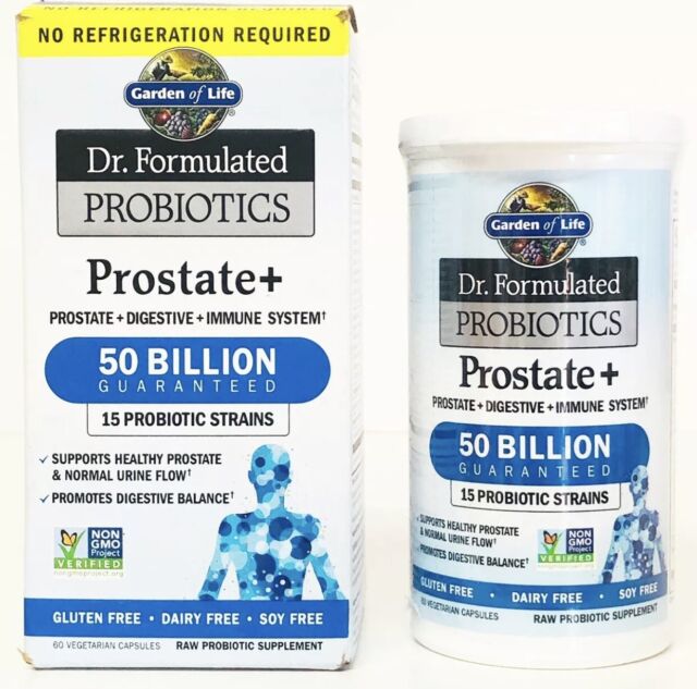 Garden of Life Dr. Formulated Probiotics Prostate Shelf Stable 60 ...