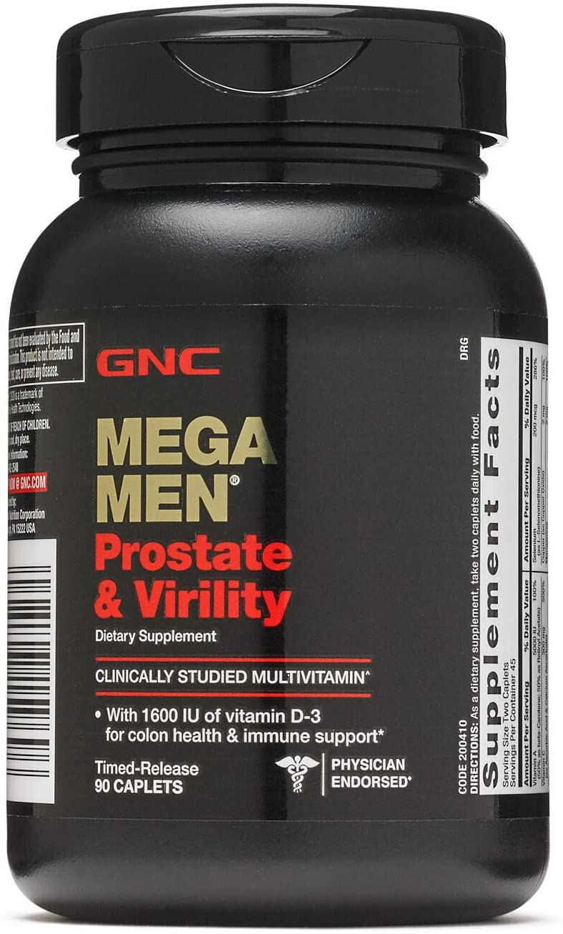 GNC Mega Men Prostate and Virility 90 Caps      ...