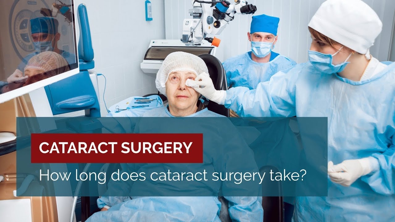 How long does cataract surgery take?