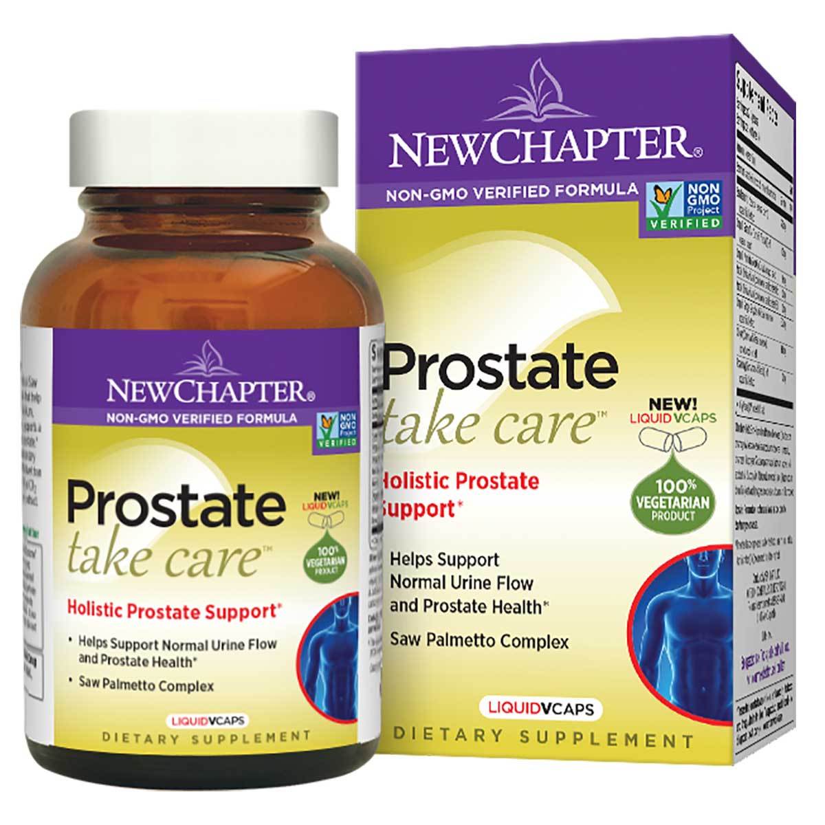 New Chapter Prostate Take Care reducing Prostate Cancer