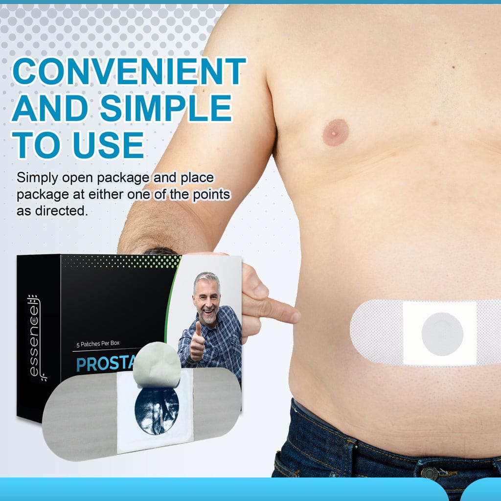 Prostate Heating Patch with Prostate Health Support Formula to Reduce ...