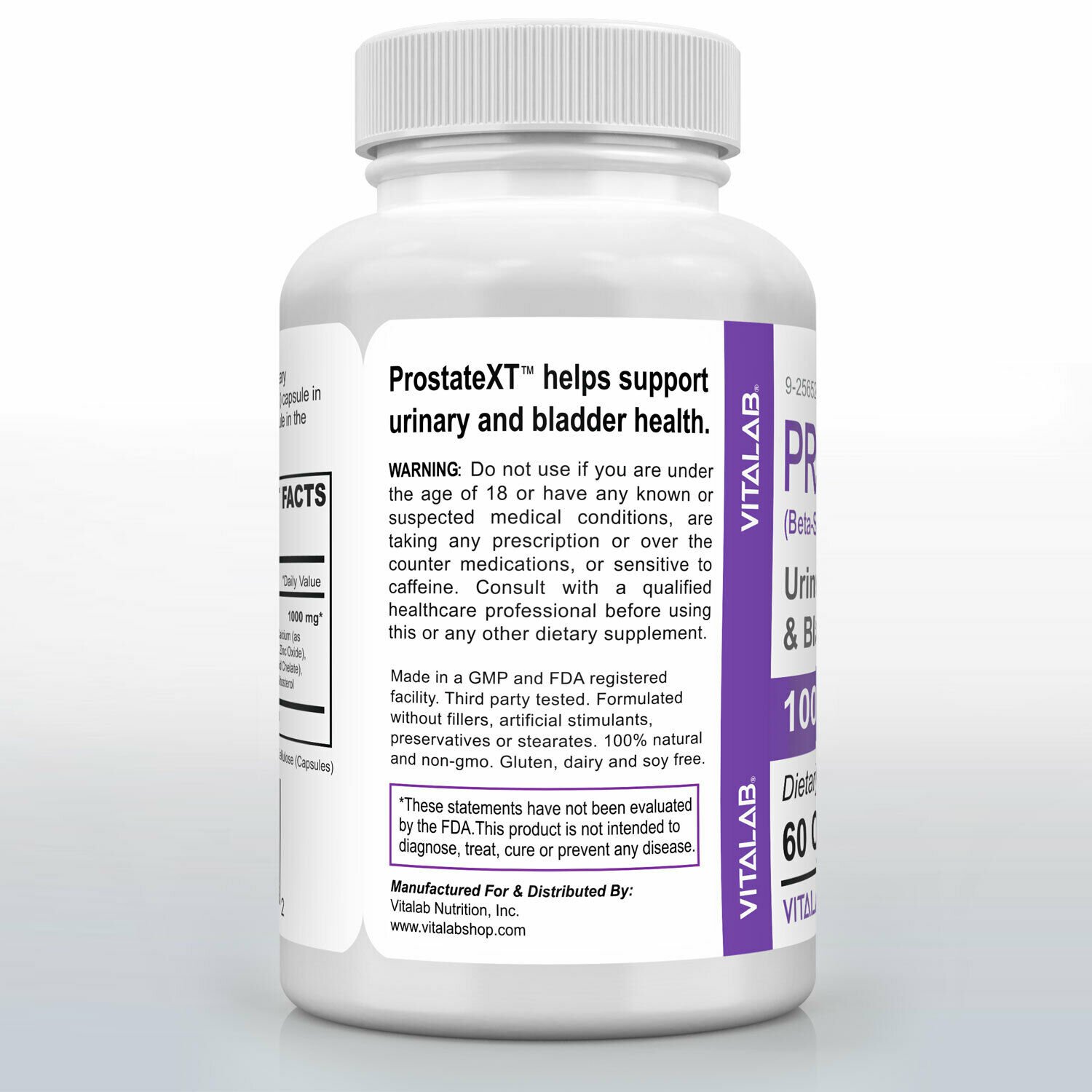 Prostate Support Urinary Health Bladder Beta Sitosterol ...