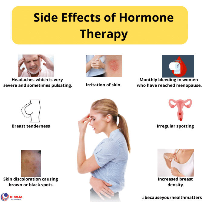 side effects of hormone therapy niruja healthtech